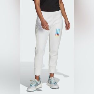 NEW Adidas MISSION VICTORY SLIM HIGH-WAIST track PANTS joggers street sleek 2X